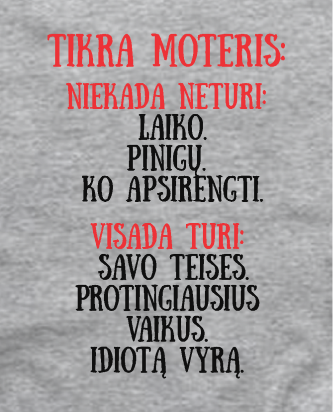 Tikra moteris
